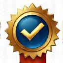 A badge icon representing a certified technician.